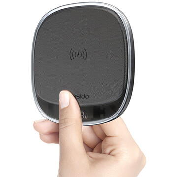 Incarcator de retea Incarcator Wireless Fast Charge - Yesido Universal (DS11) - Black