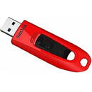 SanDisk Ultra - USB flashdrive - 64 GB, USB 3.0, Rosu/Negru