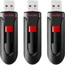 SanDisk SanDisk Cruzer Glide, USB 2.0, 32 GBx3, Negru