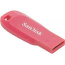 SanDisk Cruzer Blade,  USB 2.0, 32 GB, Rosu