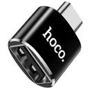 Hoco Adaptor OTG USB-A la Type-C 480Mbps - Hoco (UA5) - Black