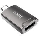 Hoco Adaptor OTG Type-C la HDMI 4K 30Hz - Hoco (UA19) - Grey