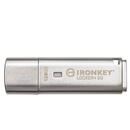 Kingston Memorie USB,Argintiu, 128GB USB 3.2