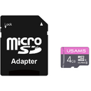 Usams Card de Memorie TF 4GB + Adaptor - USAMS High Speed (US-ZB115) - Black