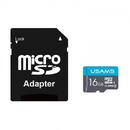 Usams Card de Memorie TF 16GB + Adaptor - USAMS High Speed (US-ZB117) - Black