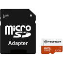 Techsuit Card de Memorie MicroSDHC 32GB + Adaptor - Techsuit - Black