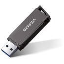 Usams Stick de Memorie USB 16GB - USAMS Rotable (US-ZB194) - Iron Gray