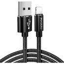 Yesido Cablu de Date USB la Lightning 2.4A, 1.2m - Yesido (CA-57) - Black