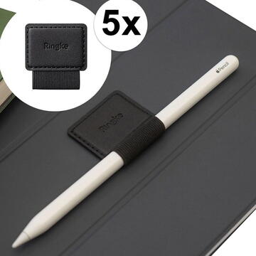 Accesorii birotica Suport Stylus Pen Autoadeziv (set 5) - Ringke - Black
