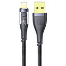 Usams Cablu de Date USB la Lightning 1.2m - USAMS Icy Series (US-SJ574) - Black