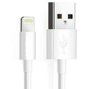 Lito Cablu de Date USB la Lightning, 2.4A, 2m - Lito - White