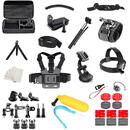 Techsuit Set Accesorii GoPro 50in1 - Techsuit Action Camera (CAL01) - Black