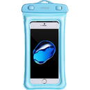 Usams Husa Waterproof pentru Telefon 6 inch - USAMS Bag (US-YD007) - Blue