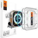 Folie pentru Apple Watch Ultra (set 2) - Spigen Glas.TR EZ FIT - Clear