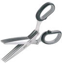 Gefu GEFU 12660 kitchen scissors 191 mm Black, Stainless steel Herb