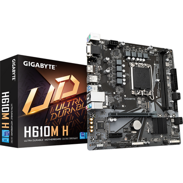 Placa de baza Gigabyte H610M H, Intel H610, Socket 1700, mATX
