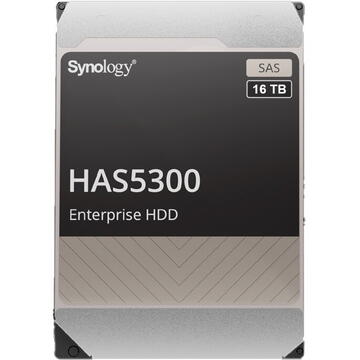 Hard disk Synology HAS5300 16TB, SAS, 3.5inch