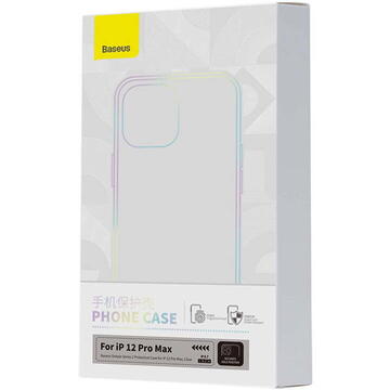 Husa Transparent Case Baseus Simple for iPhone 12 Pro Max