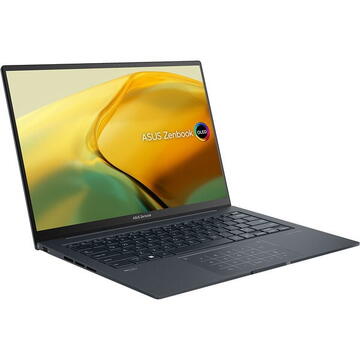 Notebook Asus ZenBook 14X OLED UX3404VC-M9134X 14.5" 2.8K Intel Core i7-13700H  16GB 1TB SSD nVidia GeForce RTX 3050 4GB Windows 11 Pro Inkwell Gray