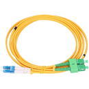 EXTRALINK Extralink SC/APC-LC/UPC | Patchcord | Single Mode, Duplex, G652D, 3mm, 15m