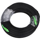 Extralink SC/APC-SC/APC Flat | Patchcord | drop, single mode, Simplex, G.657A2, 100m