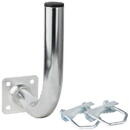 Extralink L200 | Balcony handle | 200mm, with u-bolts M8, steel, galvanized