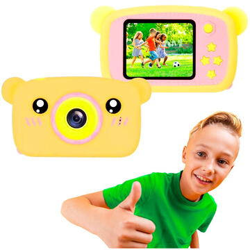Aparat foto digital XINJIA Extralink Kids Camera H25 Orange | Camera | 1080P 30fps, 2.0" screen