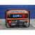 EXTRALINK EGH-7000, Benzina/Gaz, 7kW, 25L, Trifazat, autonomie 11h, Negru/Portocaliu
