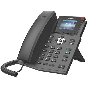 Fanvil X3SP V2 | VoIP Phone | IPV6, HD Audio, RJ45 100Mb/s PoE, LCD screen