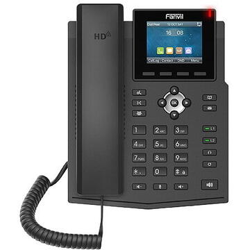 Fanvil X3SP Pro | VoIP Phone | IPV6, HD Audio, RJ45 100Mb/s PoE, LCD screen