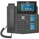 Fanvil Fanvil X6U | VoIP Phone | IPV6, HD Audio, RJ45 1000Mb/s PoE, 3x LCD screen
