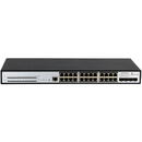 EXTRALINK Extralink Chiron Pro | PoE Switch | 24x RJ45 1000Mb/s PoE, 4x SFP+, L3, managed, 370W