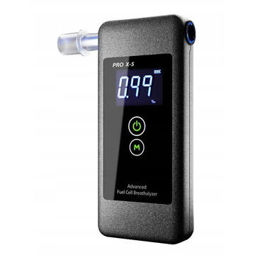 Testere alcoolemie Xiaomi AlcoFind PRO X-5+ | Electrochemical Breathalyzer | with platinum sensor, 2 x AAA