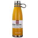 Techsuit Techsuit - Thermos - with Tea Infuser and Holder, Stainless Steel, 1100ml - Yellow