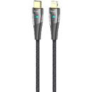 Budi USB-C to lightning cable Budi 20W 1.5m (black)