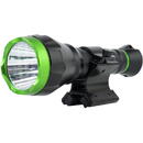 PNI Pachet Lanterna PNI Adventure F750 Green Light din aluminiu si suport de montaj magnetic PNI FLM33