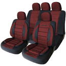 Carguard Huse universale premium pentru scaune auto rosu+negru - CARGUARD