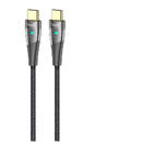 Budi USB-C to USB-C cable Budi 65W, 1.5m (black)