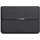 INVZI INVZI Leather Case / Cover with Stand Function for MacBook Pro/Air 15"/16" (Black)