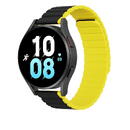 Dux Ducis Universal Magnetic Samsung Galaxy Watch 3 45mm / S3 / Huawei Watch Ultimate / GT3 SE 46mm Dux Ducis Strap (22mm LD Version) - Black / Yellow