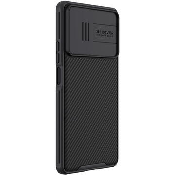 Husa Xiaomi Redmi Note 12 Turbo / Xiaomi Poco F5 Armor Case with Camera Cover Nillkin CamShield Pro Case - Black
