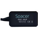 Spacer FAN HUB SPACER pt. maxim 5 ventilatoare RGB, telecomanda pt. setat iluminarea RGB, control PWM al turatiei, alimentare MOLEX 4-pin
