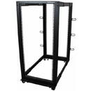 STARTECH StarTech.com 25U Open Frame Server Rack - 4 Post Adjustable Depth (22" to 40") Network Equipment Rack w/ Casters/ Levelers/ Cable Management (4POSTRACK25U) rack - 25U