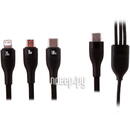 3in1 USB  Flash Series 2, USB-C + micro USB + Lightning, 100W, 1.5m (black)