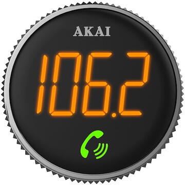 AKAI Modulator FM FMT-95BT 42 W Bluetooth iluminare LED