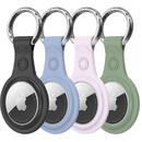 Husa Apple AirTag (set 4) - Dux Ducis Secure Holder - Multicolor