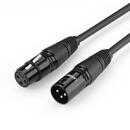 UGREEN Cable XLR female to XLR male cable UGREEN AV130 - 5m (black)