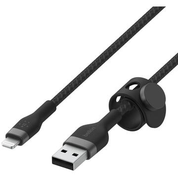 Belkin  CAA010BT3MBK USB cable 3 m USB A USB C/Lightning Black