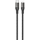 Dudao Fast charging cable 30W 1m USB-C - Lightning Dudao L22 - gray
