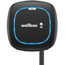 Wallbox Pulsar Max Electric Vehicle charge, 7 meter cable Type 2, 22kW, DC leakage + OCPPP, Black